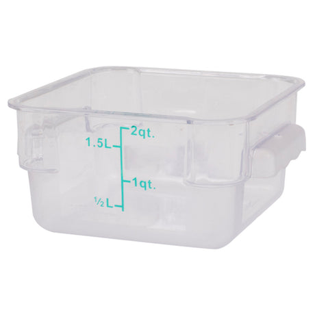 Stanton Trading PCS-2 - Food Storage Container, Square, 2 Qt.