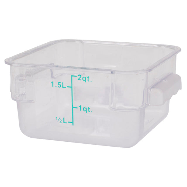 Stanton Trading PCS-2 - Food Storage Container, Square, 2 Qt.