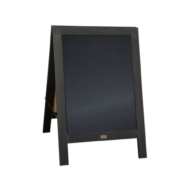 Flash Furniture HGWA-CB-3020-BLK-GG Canterbury Magnetic Chalkboard Sign 30" X 20"