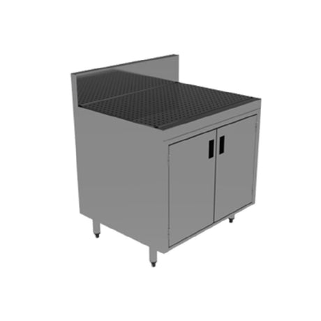 Advance Tabco PRSCD-19-48-M Prestige Underbar Drainboard Cabinet With Removable Hinged Doors