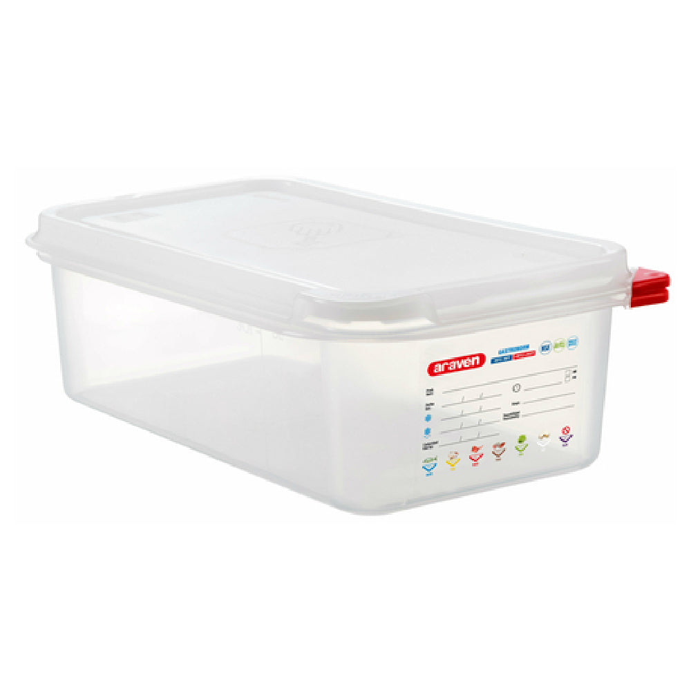 Carlisle 03030 Araven Food Storage Container 4.2 Qt. 12-3/4" X 6-15/16" X 4"