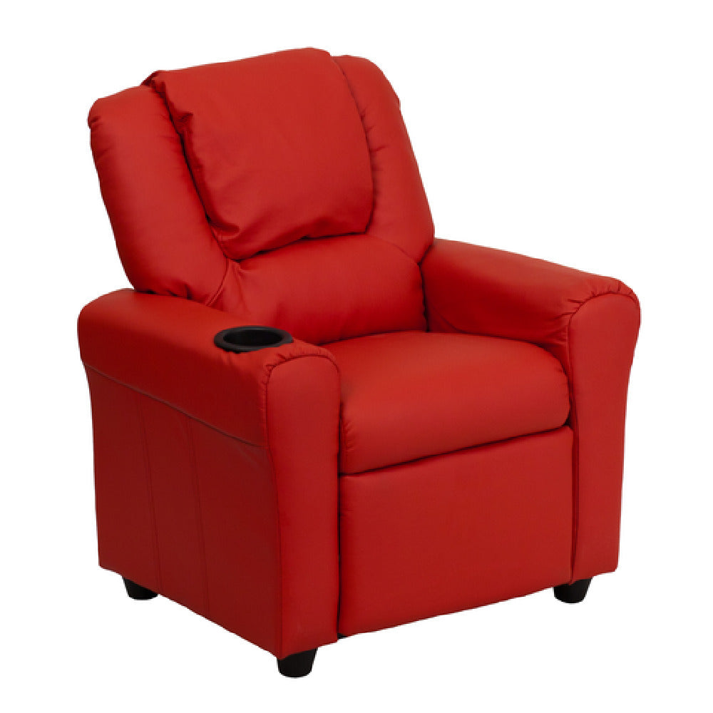 Flash Furniture DG-ULT-KID-RED-GG Kids' Recliner 24"W X 21-1/2" 36-1/2"D X 27"H