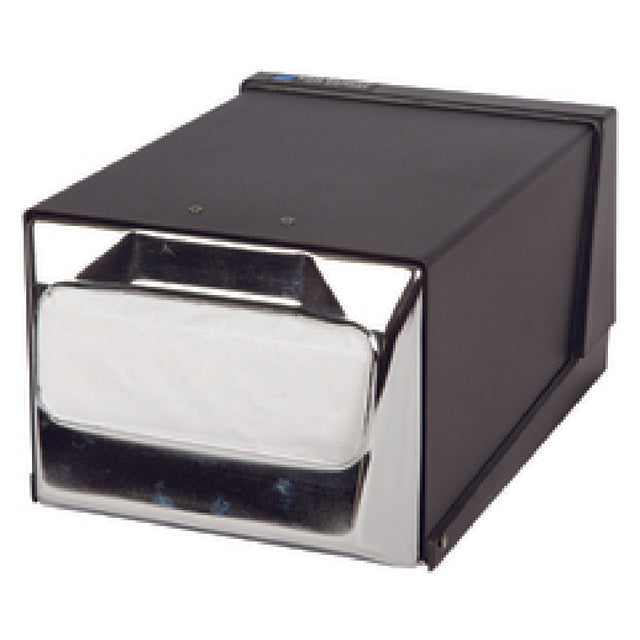 San Jamar H3001BKC Countertop Napkin Dispenser One-at-a-time 7-5/8"L X 11"W X 5-1/2"H