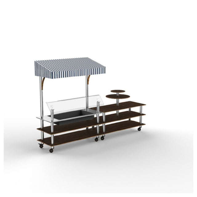 Steelite MGCMLE04WSWW Display Station Mixed Materials (minimum = Case Quantity 1 Per Case) (repack Item)