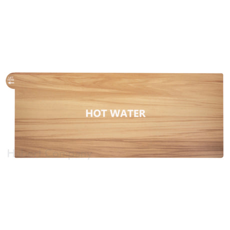 Hubert 20896 - Airpot Wrap, "Hot Water", 21"L X 9"H