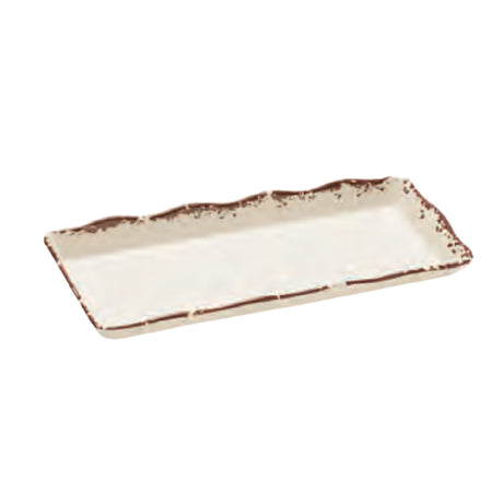 GET Enterprises ML-154-TC Milano™/Bake & Brew™ Display Tray 14" X 5-1/2" Rectangular