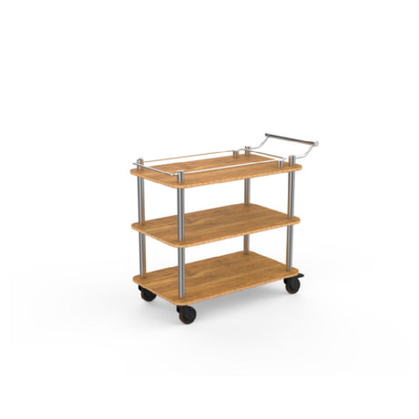 Steelite MGCRNX15BSXX Service Cart 41"L X 21"W X 36"H Mixed Materials