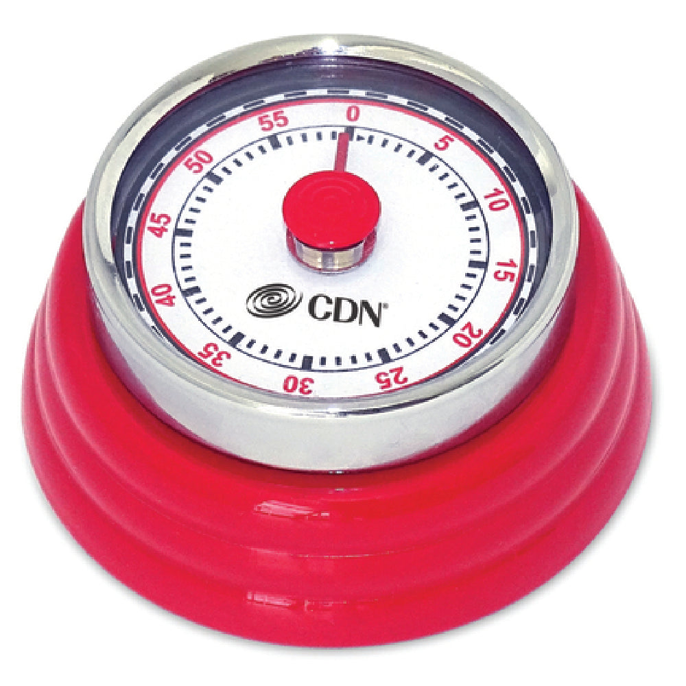 CDN MT4-R Compact 1-Hour Mechanical Timer, 2
