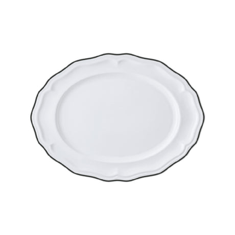Steelite 62587FP818 Oval Platter 9.0" X 6.75" X 0.875" Adelina