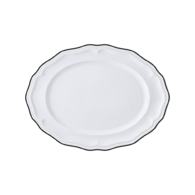 Steelite 62587FP818 Oval Platter 9.0" X 6.75" X 0.875" Adelina