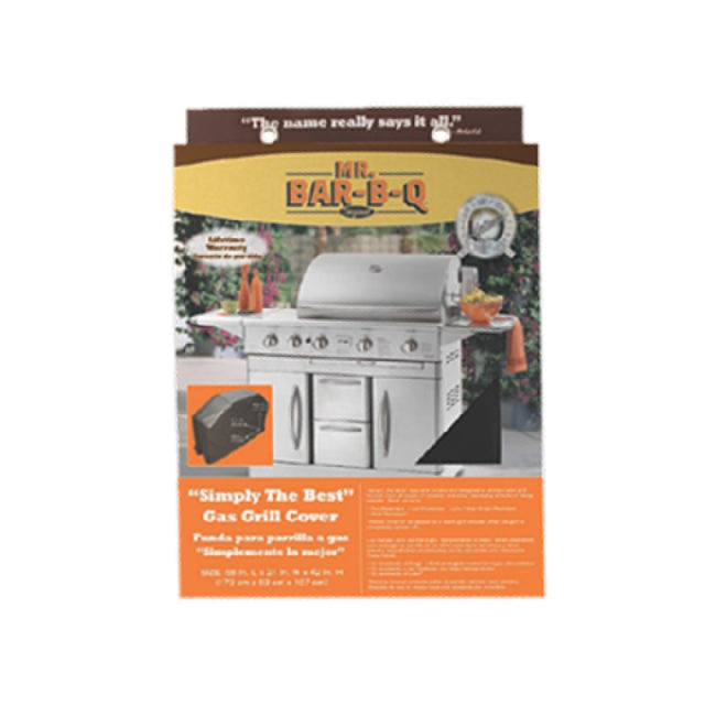 Chef Master 07009YEF Mr. Bar-B-Q® Platinum Prestige Grill Cover Large 68" X 21" X 42"