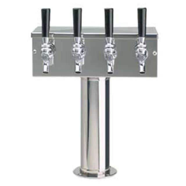 Micro Matic D7744PSSKR T Style Draft Beer Tower Countertop 12"W X 14-3/4"H