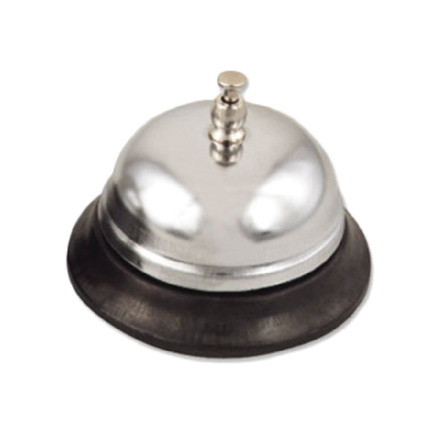 Alegacy Foodservice Products 715 Call Bell 3" Base Dia. Nickel-plated With Plastic Base