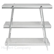 Hubert 10986 - Cerve Collection Shelf Display, 3-tier, 20-7/8"L X 7-1/2"W X 20-11/16"H