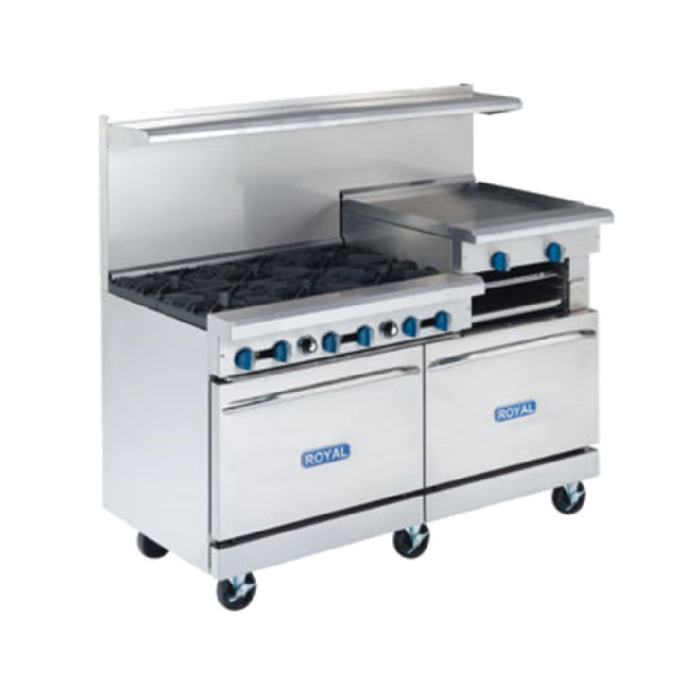 Royal Range Of California RR-6G24-CC_NAT Restaurant Range Gas 60"