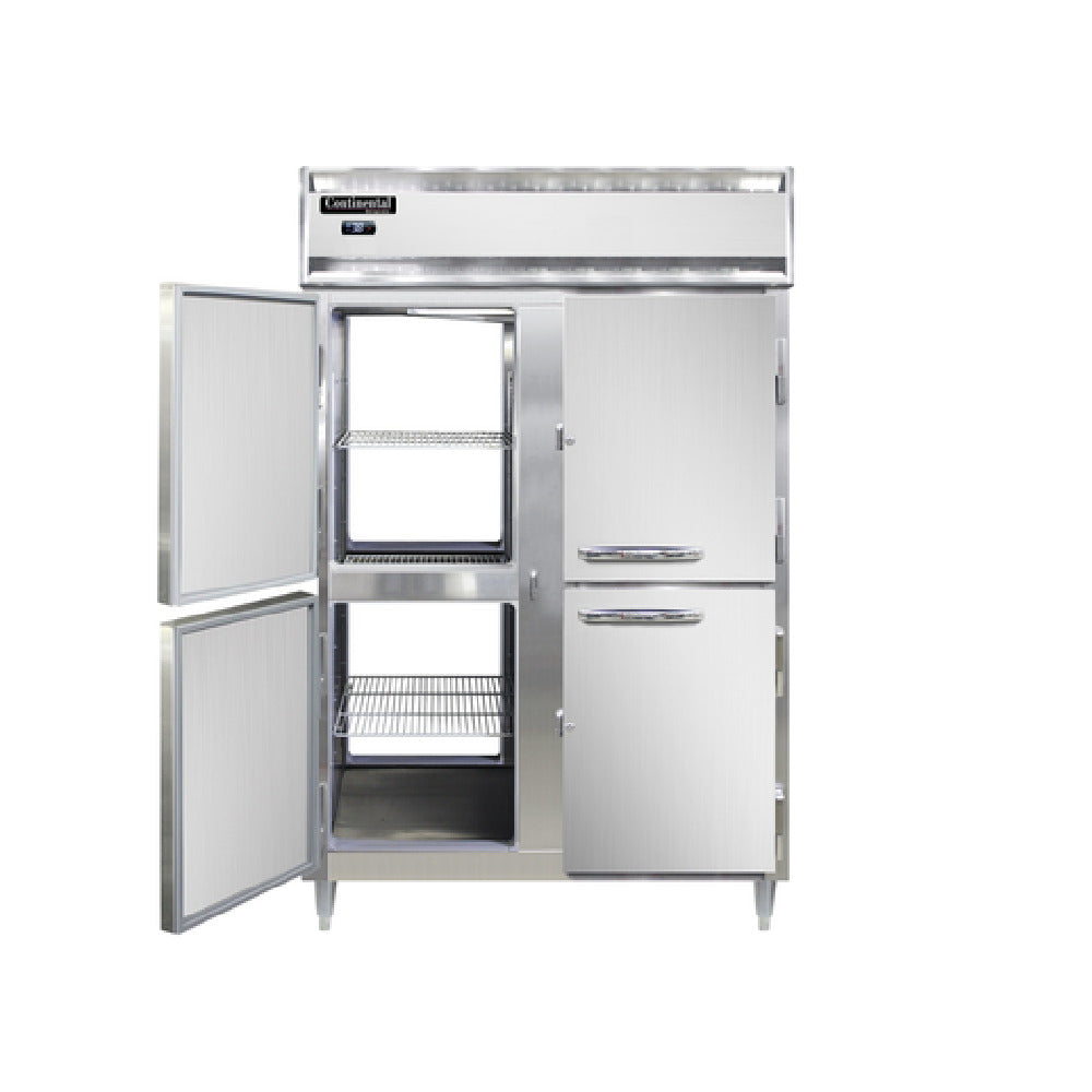 Continental Refrigerator DL2W-PT-HD Designer Line Heated Cabinet Pass-thru Two-section