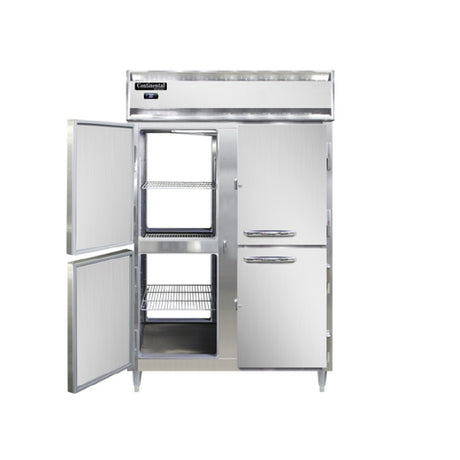 Continental Refrigerator DL2W-PT-HD Designer Line Heated Cabinet Pass-thru Two-section