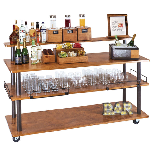 Cal Mil 3698-6-84SHELF Sierra U-Build Cart Top Shelf 72"W X 8"D X 9"H Rectangular