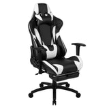 Flash Furniture CH-187230-BK-GG X30 Gaming Chair 280 Lb. Weight Capacity LeatherSoft Upholstery