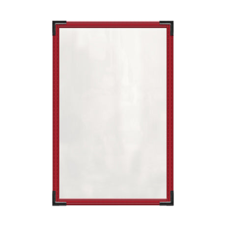 Risch TES 5.5X8.5-LEATHERETTE Deluxe Sewn Leatherette Menu Cover (specify Color)