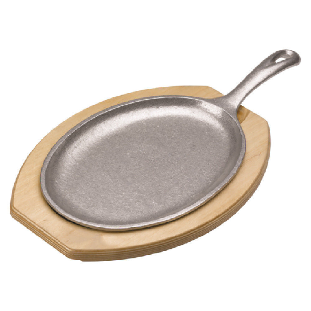 Service Ideas SK107BHC Service Ideas Hot Solutions™ Fajita Wood Skillet Set Natural Wood