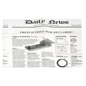 PacknWood 2CHPAPNEWSBL - Paper Liner, 10.6 X 13.8", Microwaveable