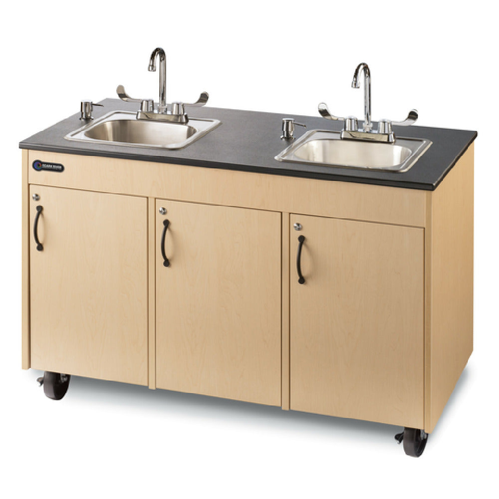 Ozark River Manufacturing CHDXM-HD-SS1N Double Portable Hand Sink Hot Water Self-contained