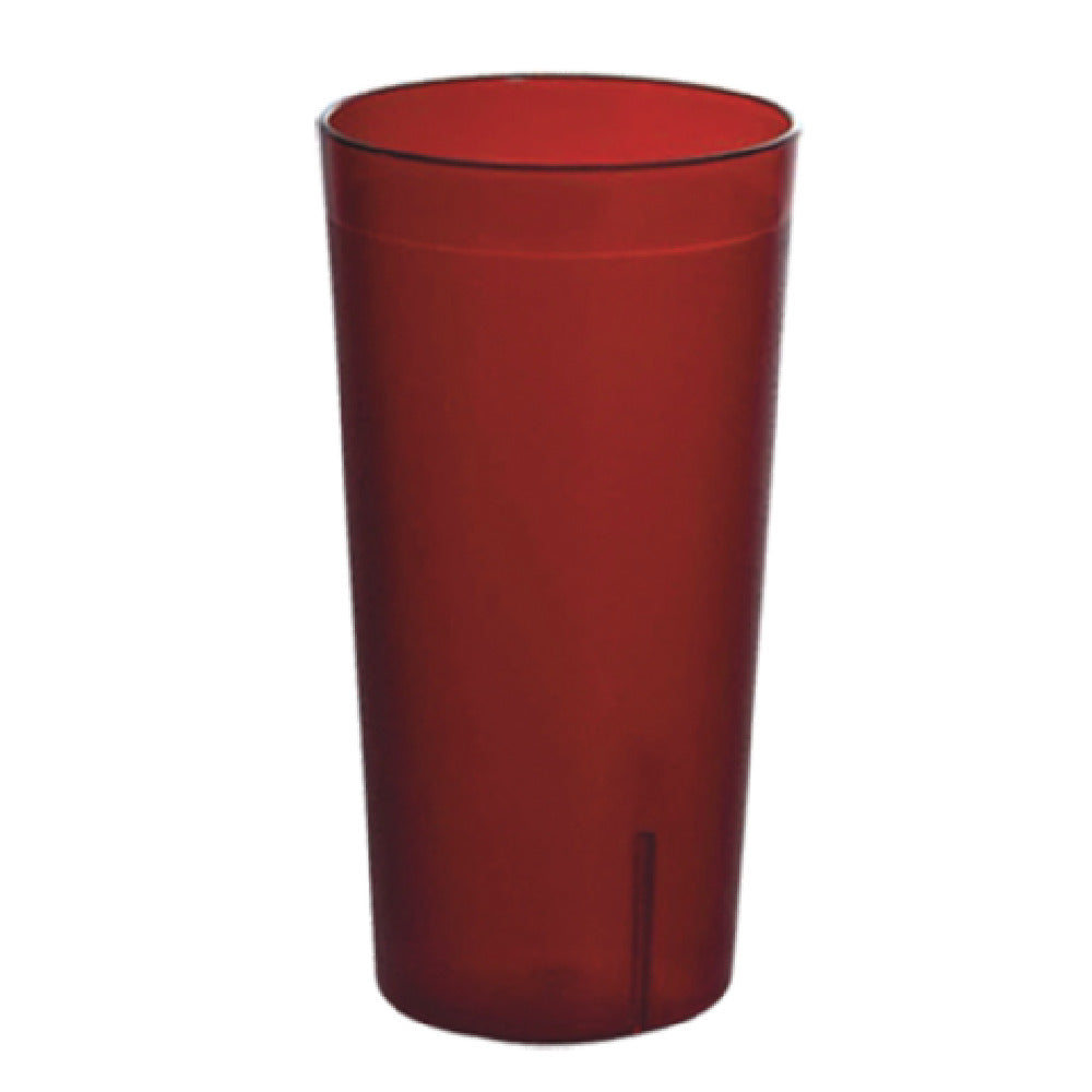 Omcan 80353 (80353) Pebbled Tumbler 32 Oz. Red