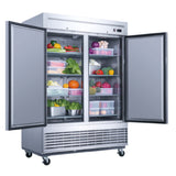 Dukers D55R Dukers Refrigerator Reach-in Two-section