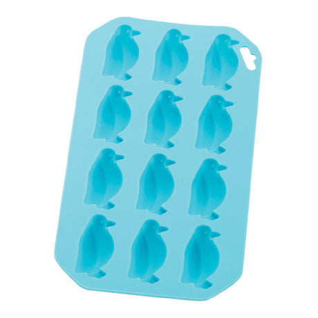 Harold Import Co. 43727 HIC Ice Tray & Baking Mold Flexible Silicone Penguin Shape