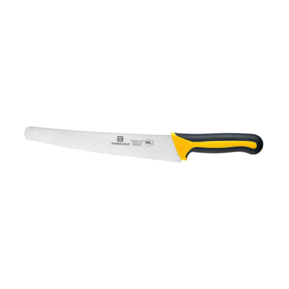 Thunder Group SLKF510 Bread Knife 10" Blade Soft-grip Handles