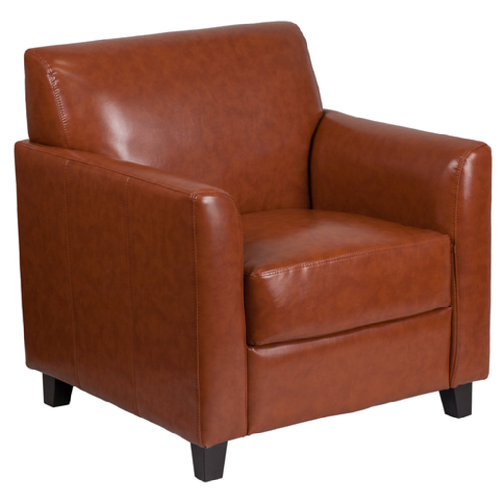 Flash Furniture BT-827-1-CG-GG Hercules Diplomat Series Reception Chair LeatherSoft Upholstery