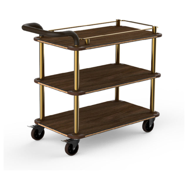 Steelite MGCRNX02WBXX Mogogo Buffet Solutions Roll'n Service Cart 41-1/2" X 21" X 36"H