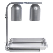 Hubert 51741 - Heat Lamp, 2-bulb, 19-1/2" X 14" X 24"H Overall