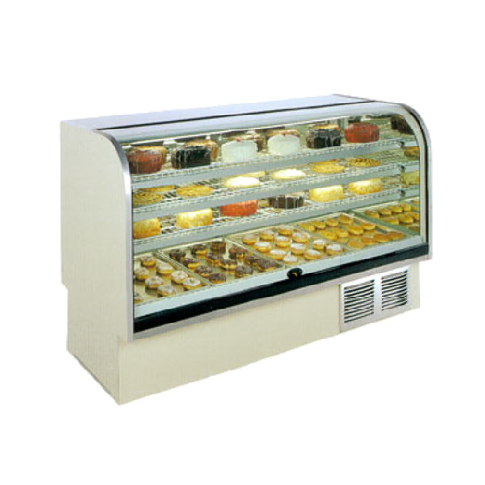 Marc Refrigeration BCR-39 Refrigerated Bakery Display Case 39" L Curved Glass Front