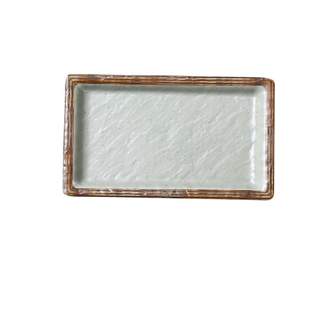 Yanco YO-3006 Yoto Sushi Plate 6-1/2"L X 3-3/4"W X 3/4"H Rectangular