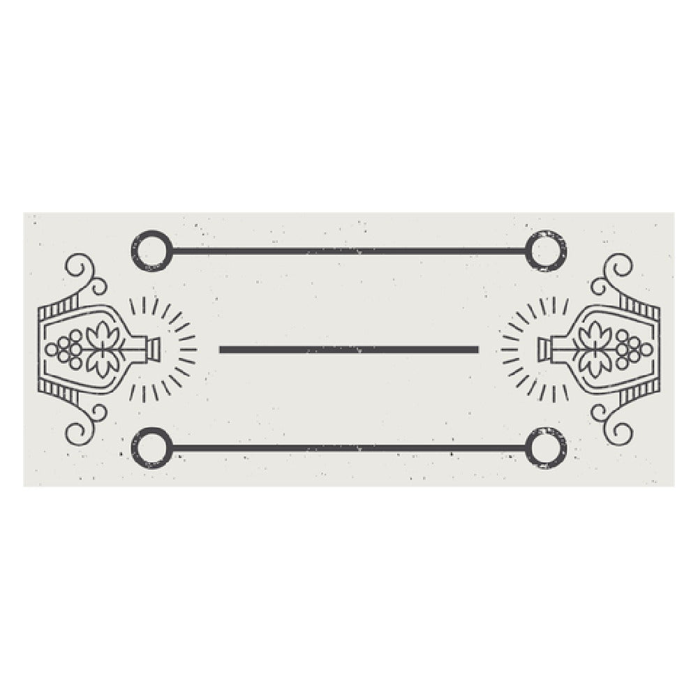 GET Enterprises BB-TSL Labels 4" X 1-3/4" With Tamper Seal