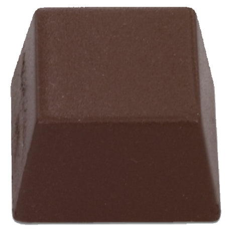 JB Prince K214 Chocolate Mold (40) Plain Square 15/16"L X 15/16" X 9/16" (24mm X 24mm X 15mm)