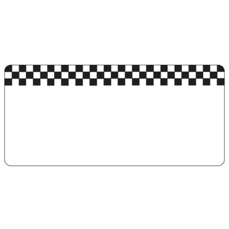 Hubert 68501 - Merchandising Tag, 4-3/8" X 2"H, Rectangular