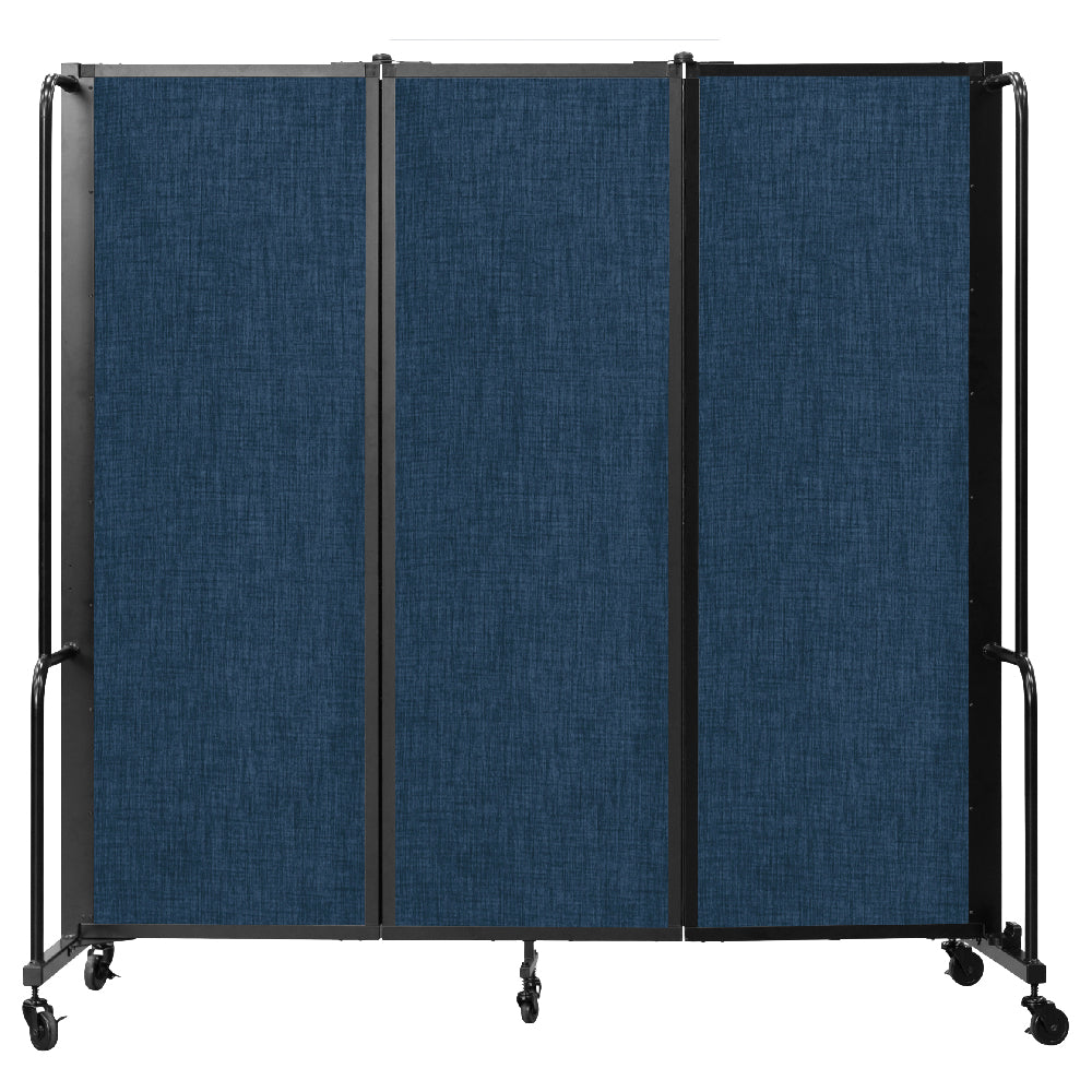 National Public Seating RDX6-3 NPS® ROBO™ Portable Room Divider 72" X 72"'