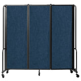 National Public Seating RDX6-3 NPS® ROBO™ Portable Room Divider 72" X 72"'