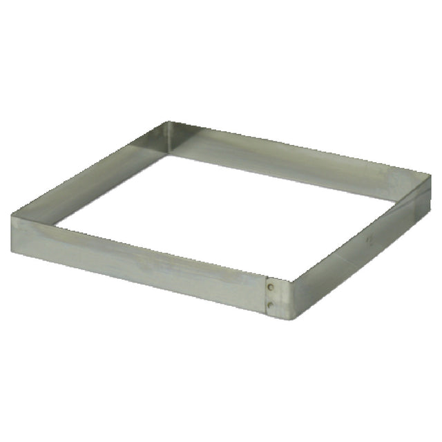 JB Prince M605 11 De Buyer Ring Mold 11" X 3/4"H Square