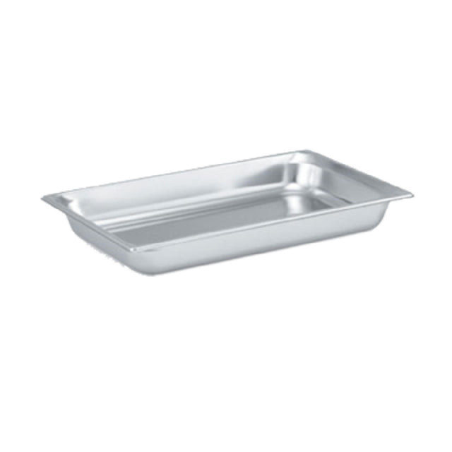 Vollrath 90022 Super Pan 3® 1/1 GN Food Pan 2-1/2" Deep (65mm) 9 Qt Capacity