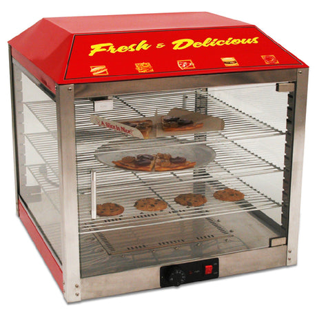 Winco 51048 Benchmark Hot Food Display Case Countertop Pass-thru