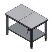 Winholt DTS-3072H32-ADJ-9-PT - Work Table, 72"W X 30"D X 41"H, 1300 Lbs. Capacity