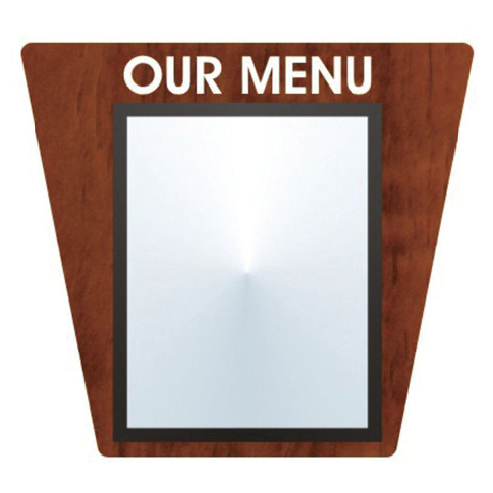 Hubert 14974 - Menu Board, 1-pocket, Wall-mount