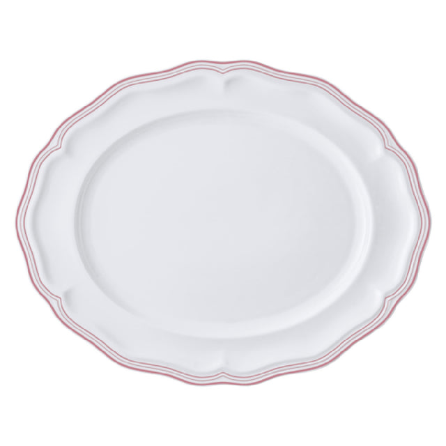 Steelite 62583FP817 Oval Platter 13.0" X 10.5" X 1.0" Adelina
