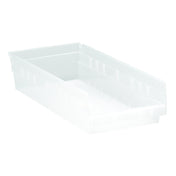 Quantum QSB108CLCS - Economy Shelf Bin, Nesting, 8-3/8"W X 17-7/8"L X 4"H