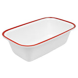 Bauscher Hepp TREW7614 - Enamelware Collection Dish, 1-1/2 Qt., 1/4 GN Size