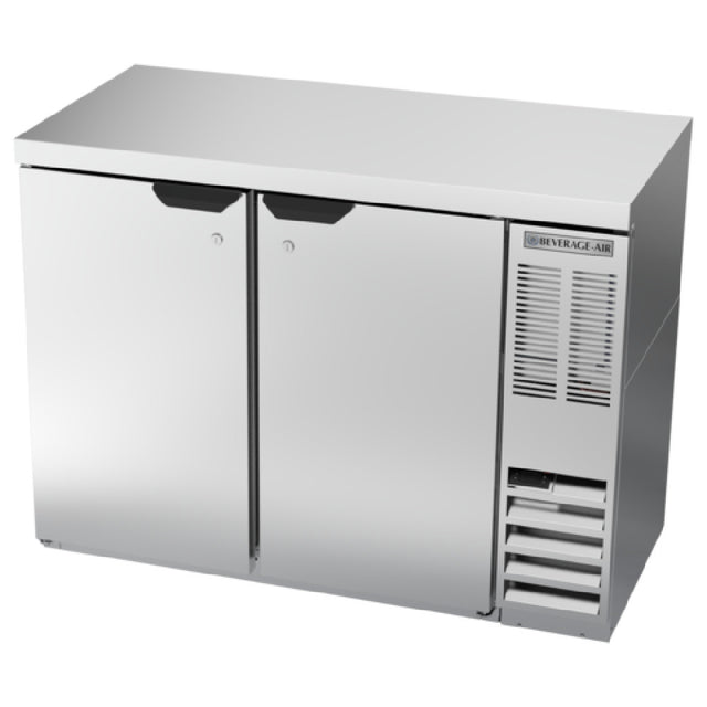 Beverage Air BB48HC-1-F-S-27 Refrigerated Food Rated Back Bar Storage Cabinet Two-section